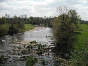 River Ribble at Great Mitton