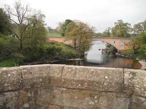 Kirkby Lonsdale - the new bridge over the Lune, seen from the old bridge