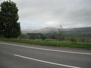 The hills around Moffat, from Cycle Route 74