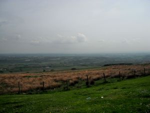 The view from the hill outside Kilsyth