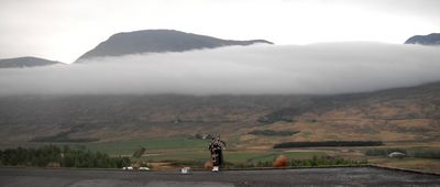 Piper on Rannoch Moor