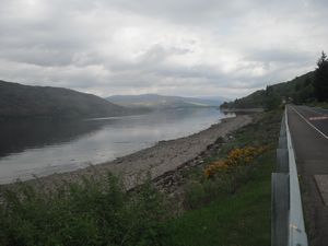 Approaching Fort William along the side of Loch Linnhe