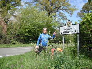 Entering Shropshire