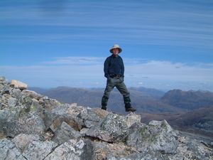 On top of Ruadh-stac Mor