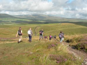 En route for Whernside